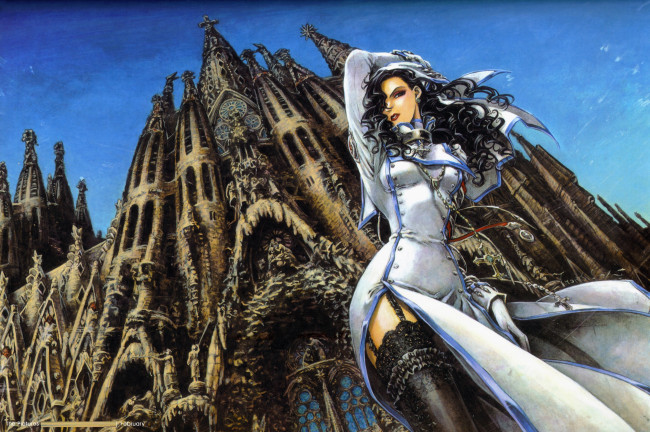 Обои картинки фото аниме, trinity blood, девушка