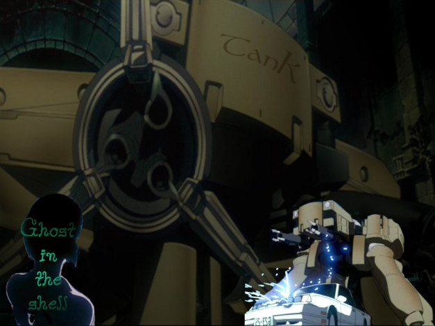 Обои картинки фото аниме, ghost, in, the, shell