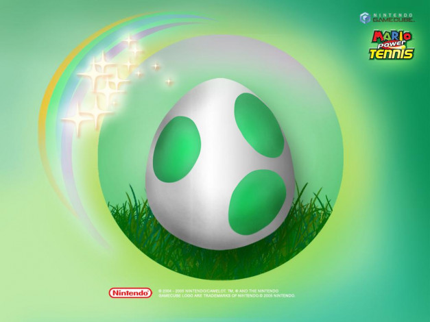 Обои картинки фото mario, power, tennis, видео, игры