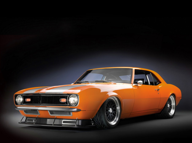 Обои картинки фото ridtech, 1968, camaro, velocity, автомобили