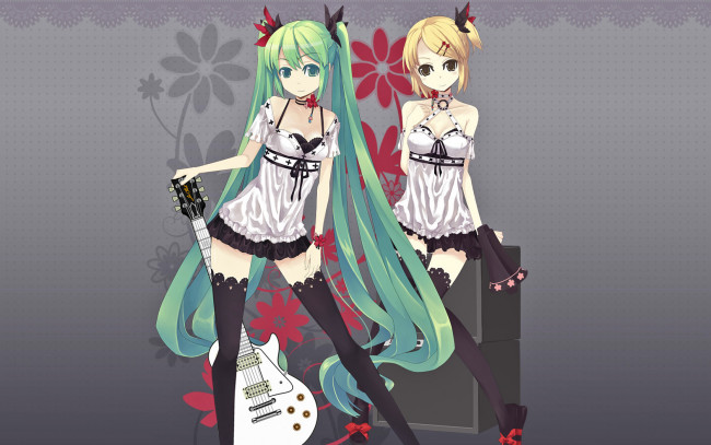 Обои картинки фото аниме, vocaloid