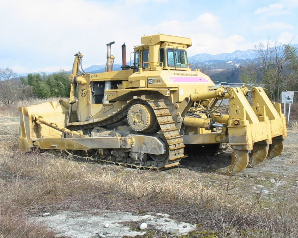 Обои картинки фото техника, бульдозеры