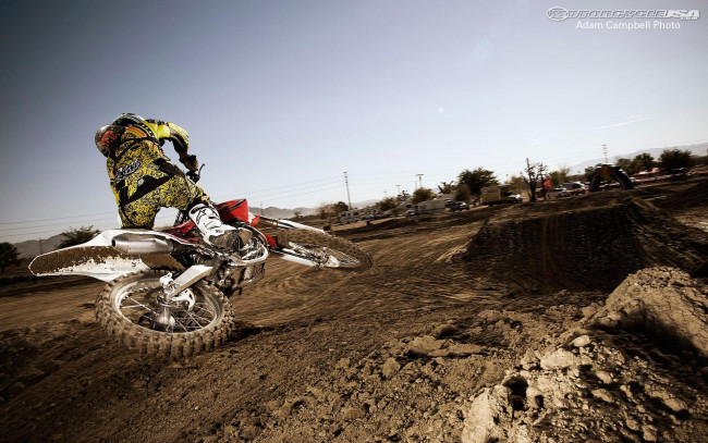 Обои картинки фото 2010, crf450i, спорт, мотокросс