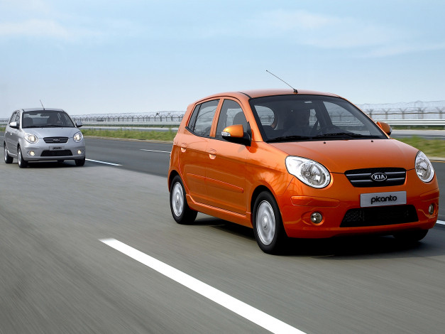 Обои картинки фото автомобили, kia