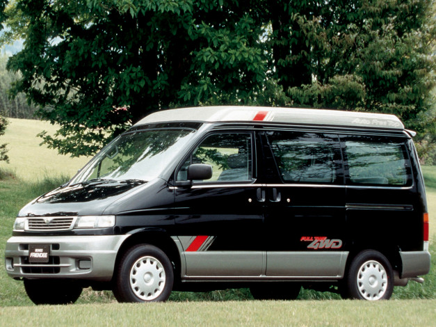 Обои картинки фото bongo, friendee, автомобили, mazda