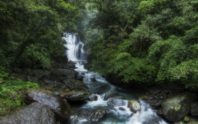 Обои картинки фото природа, водопады