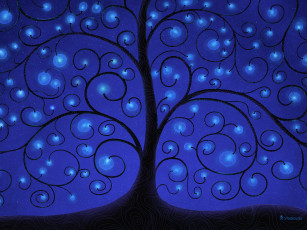 Картинка рисованные vladstudio дерево