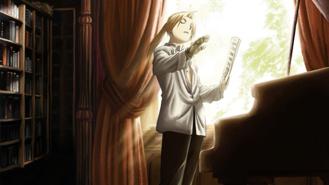 Обои картинки фото аниме, fullmetal, alchemist, мальчик