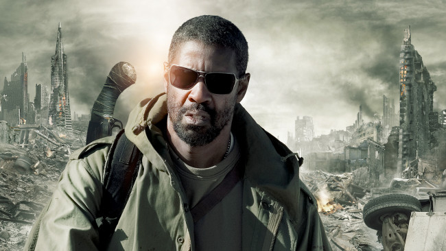 Обои картинки фото дензел, вашингтон, кино, фильмы, the, book, of, eli, илай, постапокалипсис