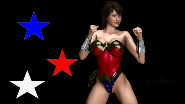 Обои картинки фото 3д графика, fantasy , фантазия, девушка, звезды