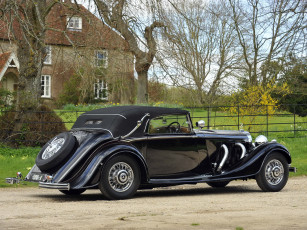 Картинка автомобили классика mercedes