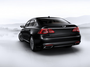 Картинка автомобили gac темный 2015г ga8 trumpchi