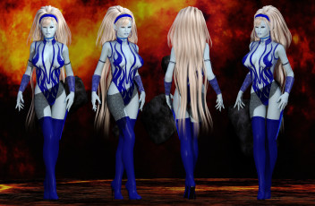 Картинка 3д+графика эльфы+ elves фон взгляд эльфийки