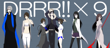 Картинка аниме durarara персонажи арт дюрара