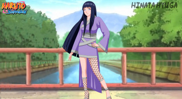 Картинка аниме naruto мост фон девушка взгляд