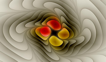 Картинка 3д+графика фракталы+ fractal узор фон цвета