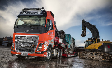 Картинка автомобили volvo+trucks volvo uk-spec 550 fh16