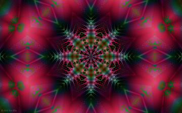 Картинка 3д+графика фракталы+ fractal узор фон цвета