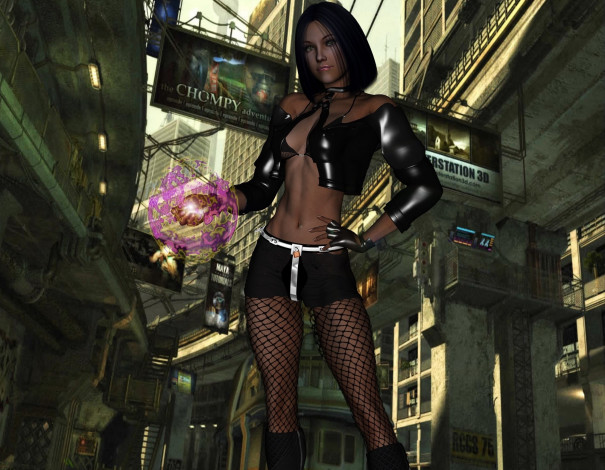 Обои картинки фото 3д графика, фантазия , fantasy, магия, фон, взгляд, девушка