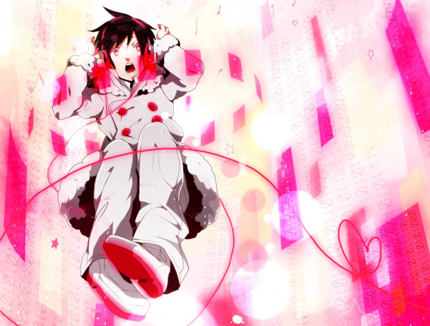 Обои картинки фото аниме, durarara, арт, изая, орихара