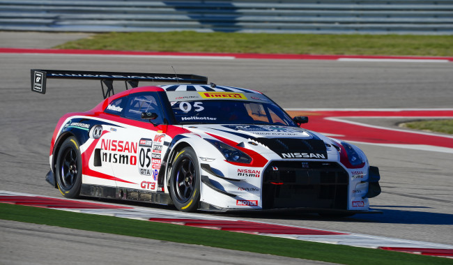 Обои картинки фото спорт, автоспорт, гонки, трасса, gt-r, nissan, скорость, nismo, r35, gt3