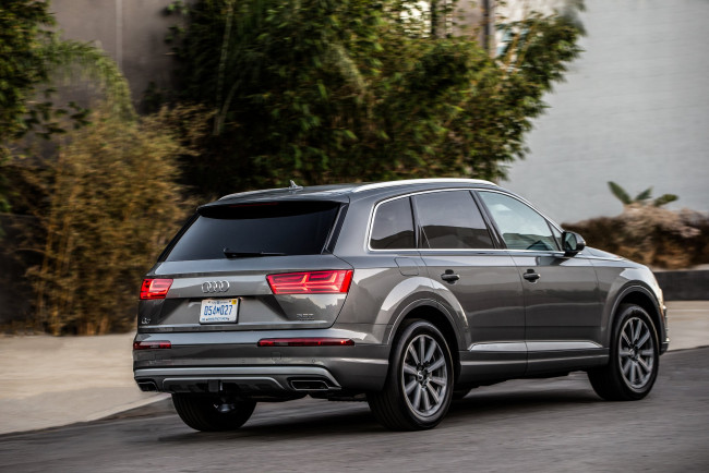 Обои картинки фото автомобили, audi, 2017г, i, quattro, us-spec, q7, 4m, tfs