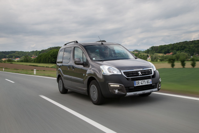 Обои картинки фото автомобили, peugeot, 2015г, outdoor, tepee, partner