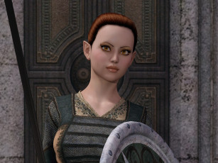 Картинка 3д+графика эльфы+ elves эльфийка фон взгляд