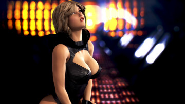 Картинка 3д+графика люди+ people фон взгляд девушка