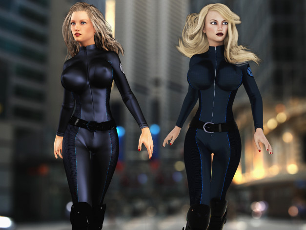 Обои картинки фото 3д графика, люди , people, девушка, взгляд, фон