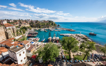 Картинка antalya+old+city города -+панорамы побережье