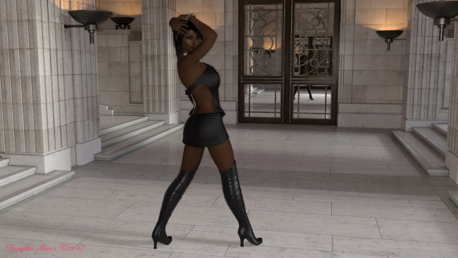 Обои картинки фото 3д графика, люди , people, взгляд, девушка, фон