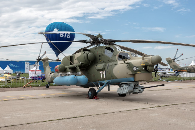 Обои картинки фото mi-28n, авиация, вертолёты, вертушка