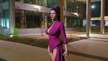 Картинка 3д+графика люди+ people взгляд девушка фон