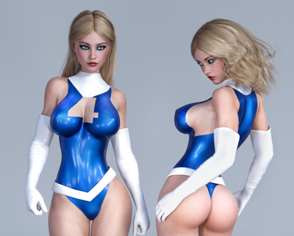 Обои картинки фото 3д графика, люди , people, фон, взгляд, девушка