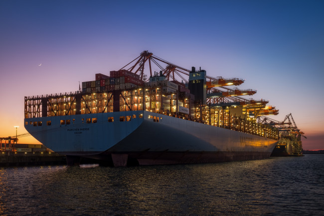 Обои картинки фото корабли, грузовые суда, контейнеровоз