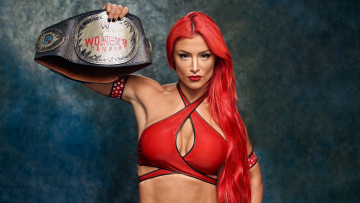 Картинка eva+marie девушки natalie+eva-marie+ natalie+marie+coyle +eva+marie eva marie девушка модель спортсменка красный рестлинг красноволосая рыжеволосая красотка красавица флирт стройная фигура сексуальная секси поза взгляд макияж