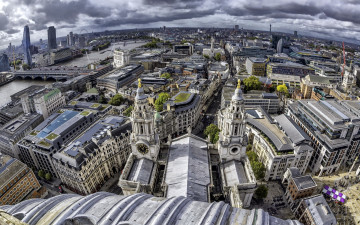 Картинка города лондон+ великобритания панорама