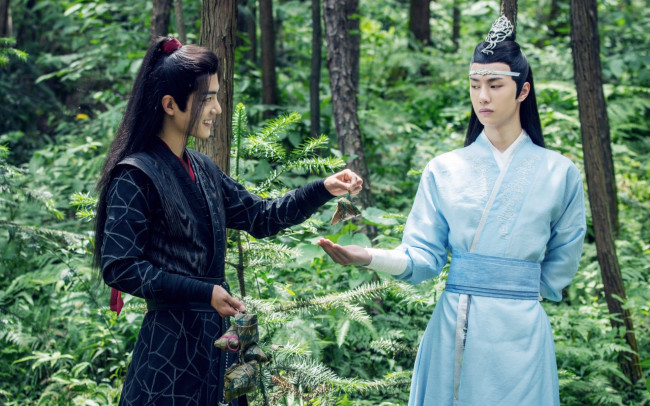 Обои картинки фото кино фильмы, the untamed, the, untamed, неукротимый, повелитель, чэньцин, мосян, тунсю, mo, dao, zu, shi, магистр, дьявольского, культа