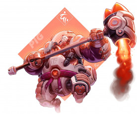 обоя фэнтези, роботы,  киборги,  механизмы, человечек, робот, оружие