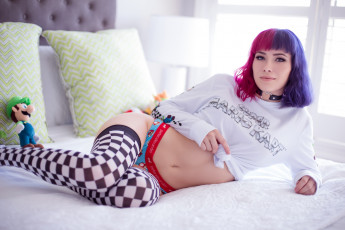 обоя nichameleon, девушки, - рыжеволосые и разноцветные, девушка, разноцветная, сексуальная, милая, модель, красивая, супер, сладкая, лапочка, симпатичная, классная, нежная, идеальная, няша, яркая, игривая, великолепная, обаятельная, жгучая, спокойная, удивительная