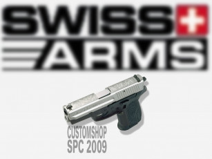 обоя custom, sig, оружие, пистолеты