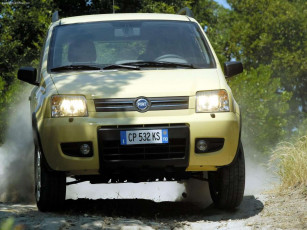 Картинка fiat panda 4x4 2004 автомобили