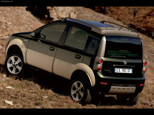 Картинка fiat panda cross 2006 автомобили