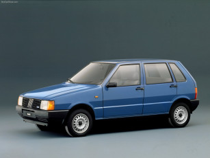Картинка fiat uno 1990 автомобили