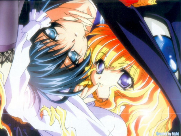 Обои картинки фото аниме, yami, to, boshi, hon, no, tabibito