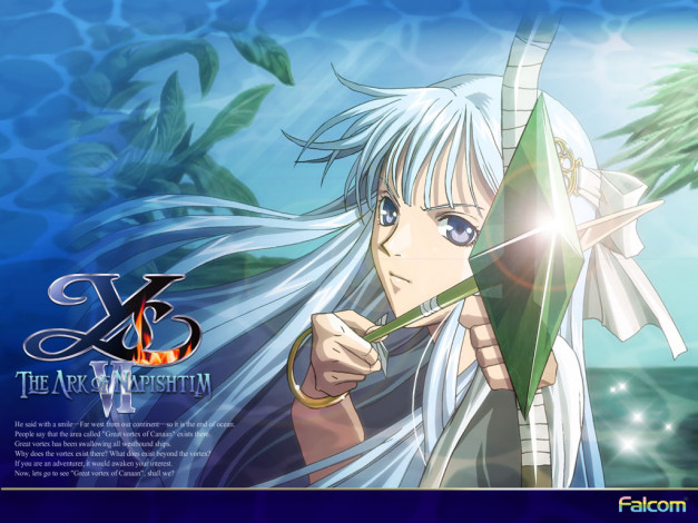 Обои картинки фото аниме, ys, vi, the, ark, of, napishtim