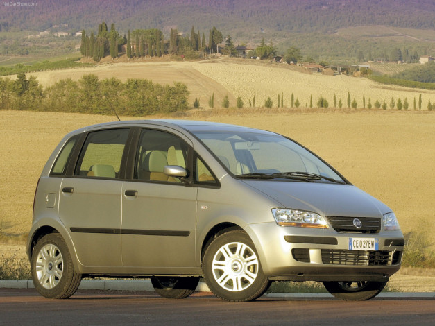 Обои картинки фото fiat, idea, 2003, автомобили