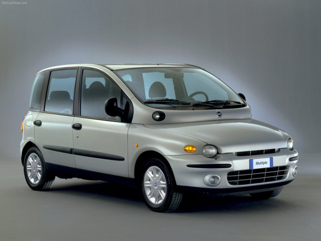 Обои картинки фото fiat, multipla, 2002, автомобили