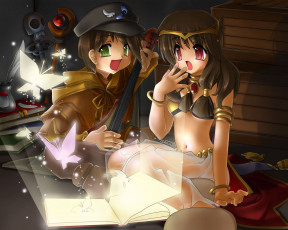 Картинка аниме halloween magic